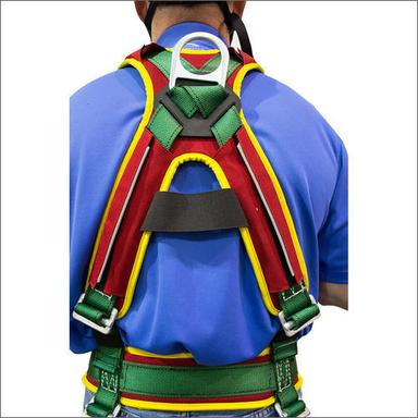 Red Industrial Elastic And Polyester Safety Belt