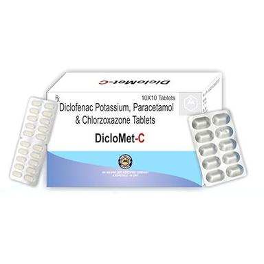 Tablets Diclo Potassium 50Mg + Para 325Mg +  Chlorzoxazone 250 Mg Tab.