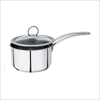 Praylady 50250 Sauce Pan With Glass Lid Interior Coating: Polished