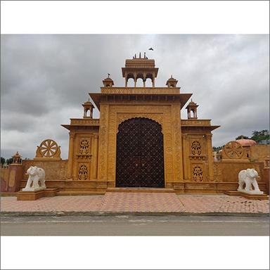 Jaisalmer Stone Elevation Entrance Gate