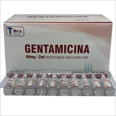 Liquid 80Mg-2Ml Gentamicina Injection