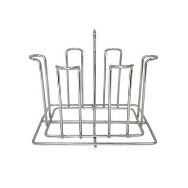 Stainless Steel Glass Stand Squ