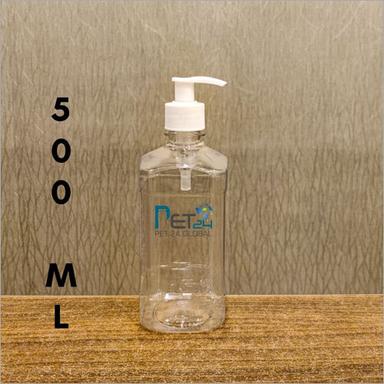 Transparent 500Ml Ayurvedic Bottle