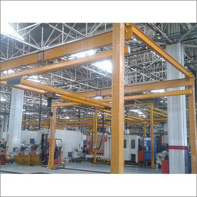 Yellow Industrial Kbk Crane Systems