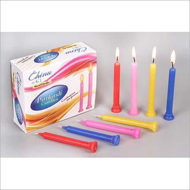 Paraffin Wax Colored Parkash Candles