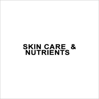 Skin Care And Nutrients Application: Industrial