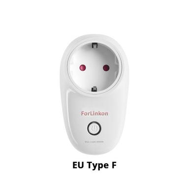 Eu Smart Wifi Socket Wireless Remote Control Plug Compatible With Alexa Control Your Devices From Anywhere Via App Application: Curtain Switch