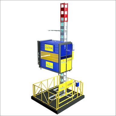 Passenger And Material Hoists- Spm 120V Single Cage Power Source: Electric