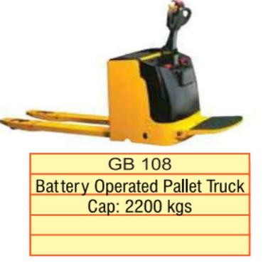 Battery Operated Pallet Truck Application: Industrial