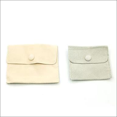 Flap Open Velvet Bag Jewellry Pouch With Press Button Design: Customized