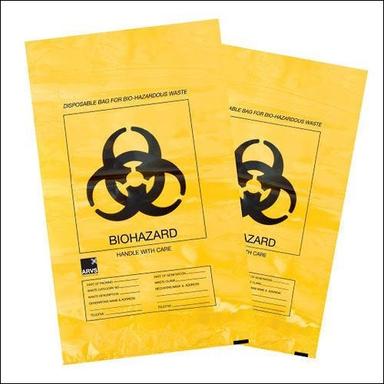 Yellow Autoclavable Bags