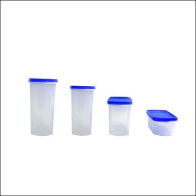 Transparent Plastic Container Set