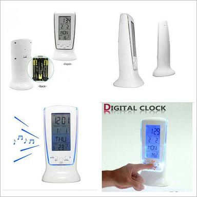 White 510 Digital Clock