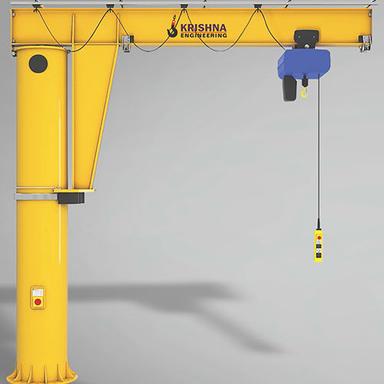 Yellow 5 Ton Jib Crane