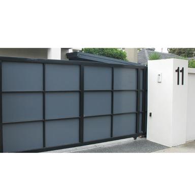 Black Obsl-1601-Ac500 Slide Gate Automation