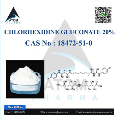 Chlorhexidine Gluconate 20% Api Cas No: 18472-51-0