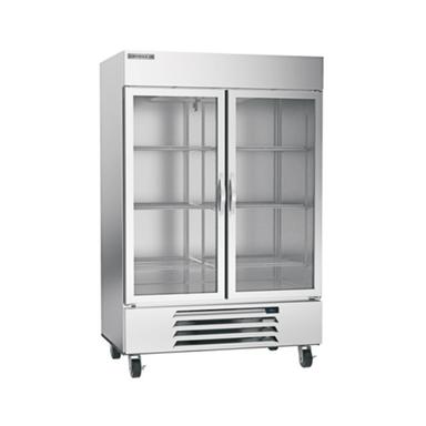 Fully Automatic Double Glass Door Refrigerator
