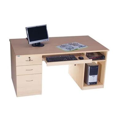 Brown Wooden Computer Table Desk