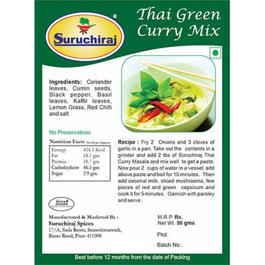 Fresh Thai Green Curry Mix Masala