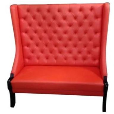 Red High Back Sofa Chair