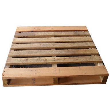 Brown Hardwood Pallet