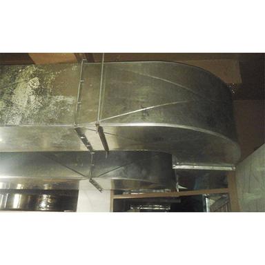 Silver Exhaust Duct