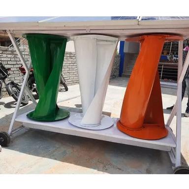 White-Green-Orange 1 Kw Solar Wind Hybrid System