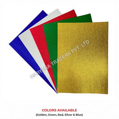 High Quality Glitter Sheets - A4 Mix Colour Pack Of 10 Sheets