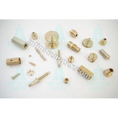 Golden Brass Precision Turned Components