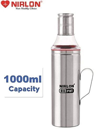 Steel 1000Ml - Nirlon Oil Pot With Handle