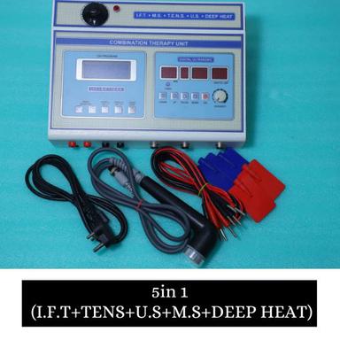 5 In 1 Ift Ms Tens Ultrasonic Deep Heat Physiotherapy Machine Electrotherapy Combo For All Pain Relief Age Group: Adults