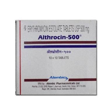 Erythromycin Estolate 500 Mg Storage: Store In Cool Place And Dry Place