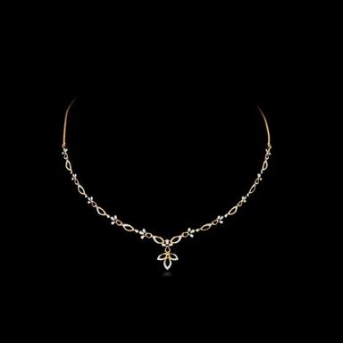 Stylish Diamond Necklace Diamond Clarity: Fl