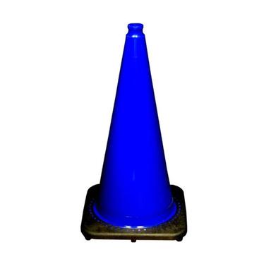 Blue 28 Inch Traffic Cone
