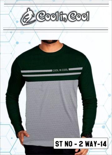 Mens Round Neck Full Sleeves T-Shirt Gender: Male