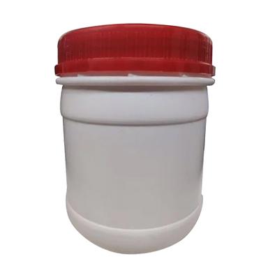 White Plastic Jar Hardness: Rigid