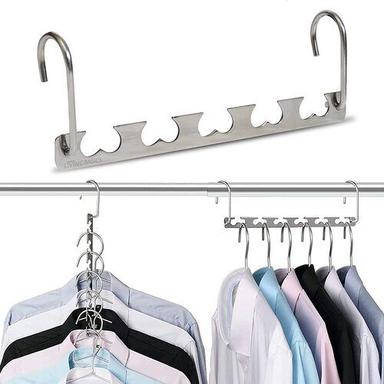 Multifunctional Stainless Steel Space Saving Magic Hanger Wardrobe Orgainser