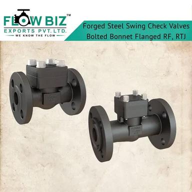 Black Forged Steel Swing Check Valve