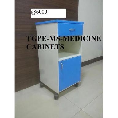 Blue/White Mild Steel Medicine Cabinet