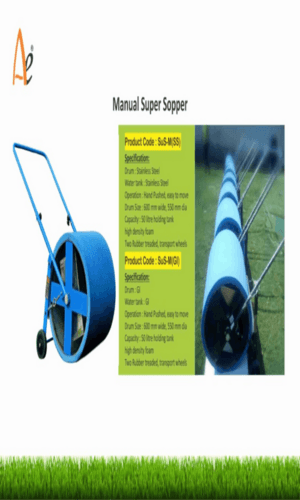 Stainless Steel Super Sopper Roller Application: Industrial