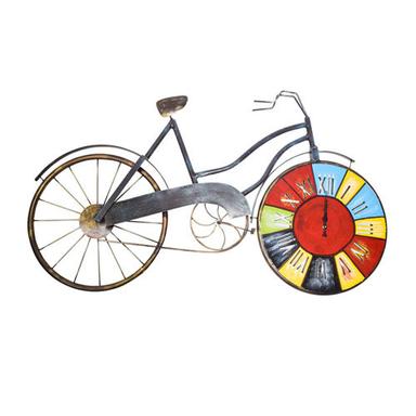 Black Wall Art Multicolor Wheel Cycle