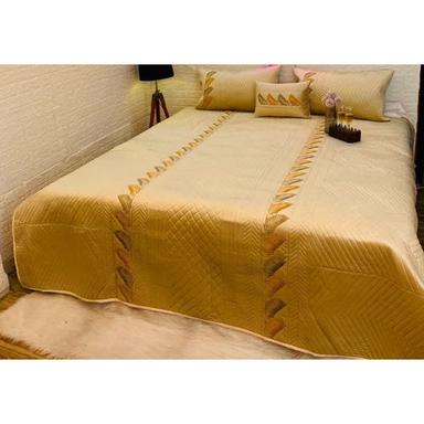Brown Keara Quilted Bed Cover