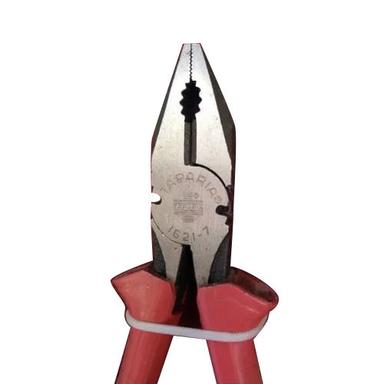 Silver And Red Diagonal Cutting Plier