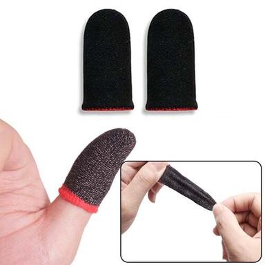 Black Thumb And Finger Sleeve For Mobile Game Pubg Cod Freefire