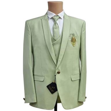 Suits Sea Green Coat Set
