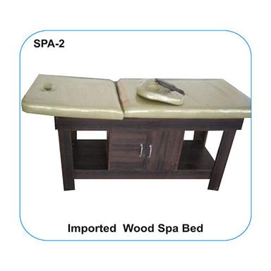 Brown Imported Wood Spa Bed