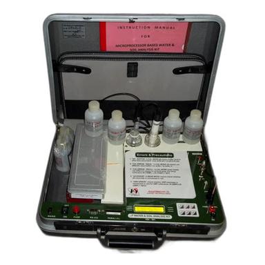 Vsi-301 Microprocessor Based Water Soil Analyzer Kit Application: Industrial Use