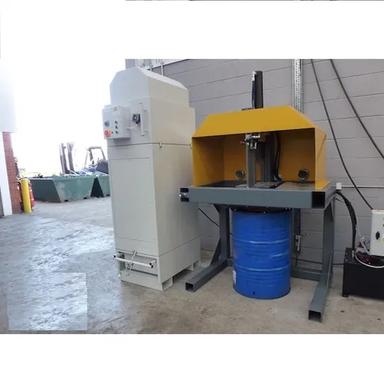 White Catalytic Converter De-Canning And Recycling Machine