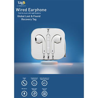 Pp Wired Earphone Recovery Tag