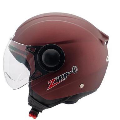 Brown Zipp O Maroon Helmet